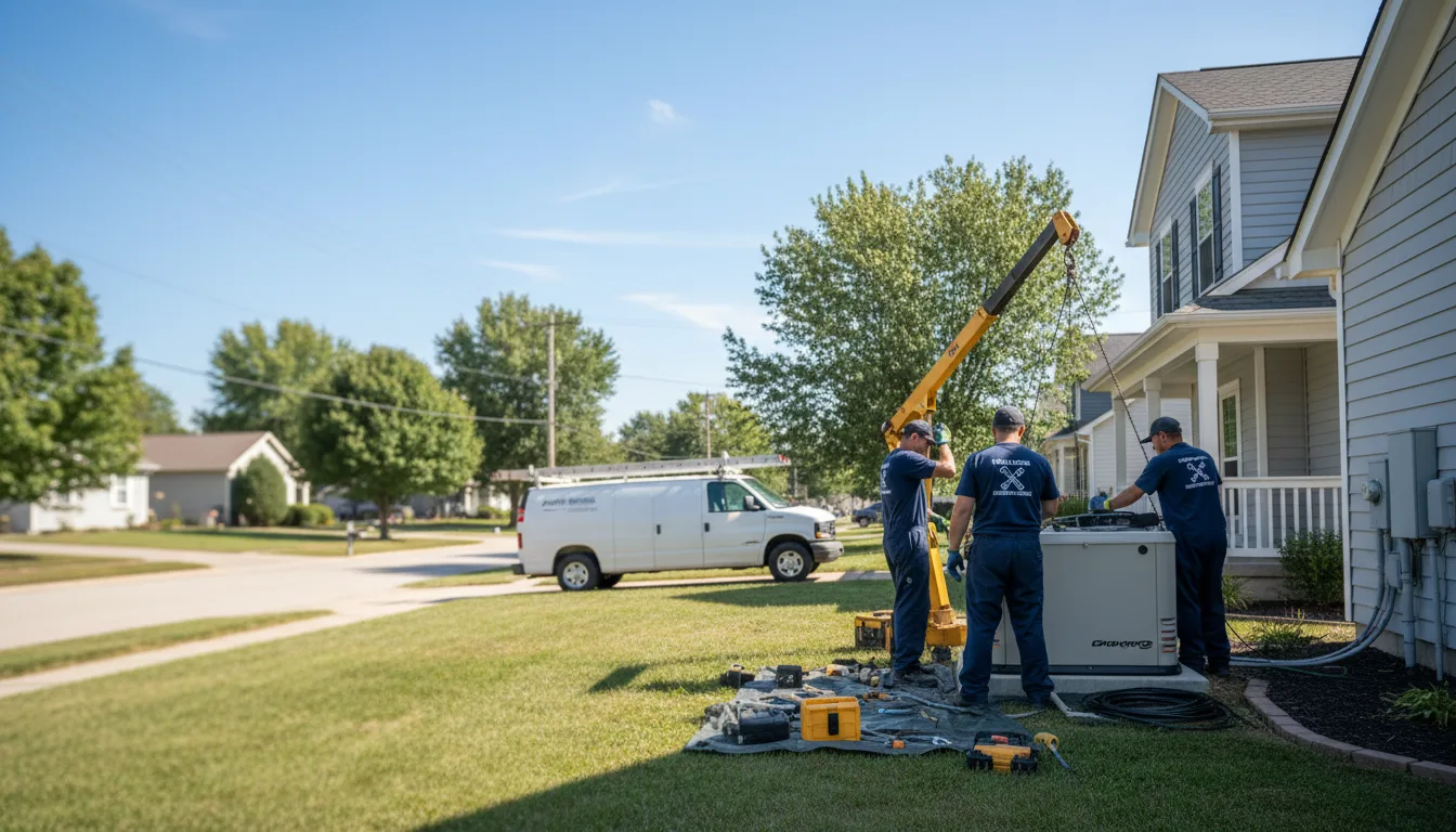 Generator Installation in Cranfills Gap, TX near me